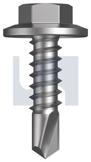 SCREW SDM HEX BARE C4 12-14 X 20 PRIMROSE